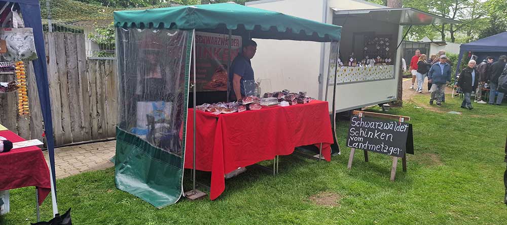 Ein Beliebter Treffpunkt War Der Bauernmarkt Im Vogelpark Viernheim