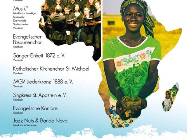 Großes Benefizkonzert der Viernheimer Chöre und Musikgruppen für Afrika am 17. März – „Ein Lied – ein Baum“ Großes Benefizkonzert der Viernheimer Chöre und Musikgruppen für Afrika am 17. März – „Ein Lied – ein Baum“