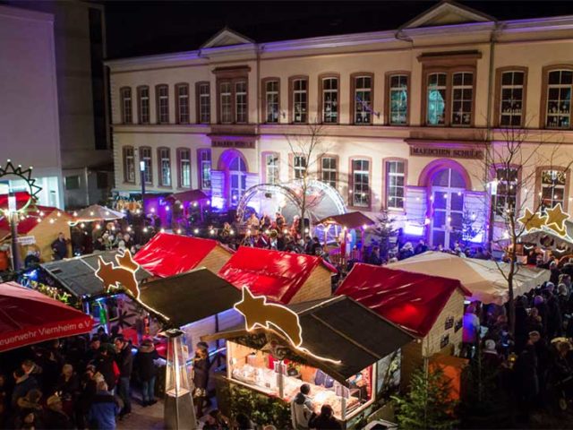 44. Viernheimer Weihnachtsmarkt vom 5. bis 15. Dezember – jeweils donnerstags bis sonntags auf dem Rovigoplatz 44. Viernheimer Weihnachtsmarkt vom 5. bis 15. Dezember – jeweils donnerstags bis sonntags auf dem Rovigoplatz