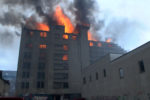 Mannheim: Gebäudebrand in Hafenstraße