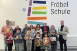 Friedrich-Fröbel-Schule: Lesewettbewerb Einlösung Bücherspende