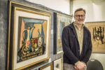Indoor Antik- und Designmarkt mit Plattenbörse im Rhein-Neckar-Zentrum Viernheim – Detlev Kümmel, bekannt aus Bares für Rares ist das erste Mal einer der Aussteller.
