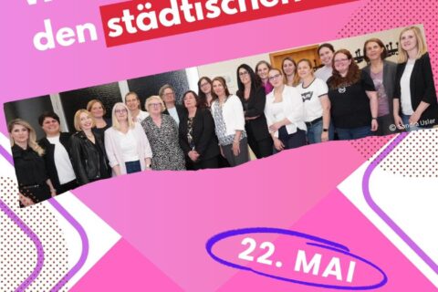 Frauen im Fokus – eine parteiübergreifende Initiative – Gesprächsrunde der weiblichen Stadtverordneten am Freitag, 22.05.2026,