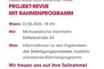 Was wird aus den drei Kirchen? – Abschluss der Dialogphase mit Projekt-Revue am 22. Juni Was wird aus den drei Kirchen? – Abschluss der Dialogphase mit Projekt-Revue am 22. Juni