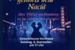 Musikschule Viernheim:   Drei Pfälzer bringen den Broadway nach Viernheim – Die schönsten Musicalmelodien in der KulturScheune