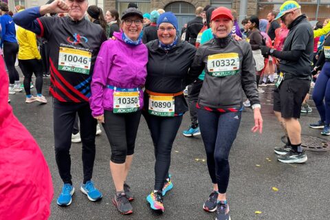 Viernheimer Lauftreff beim Dresden-Marathon am Start
