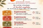 Gemeinsam singen und zur Ruhe kommen – Einladung zum Taizé-Projektchor Gemeinsam singen und zur Ruhe kommen – Einladung zum Taizé-Projektchor